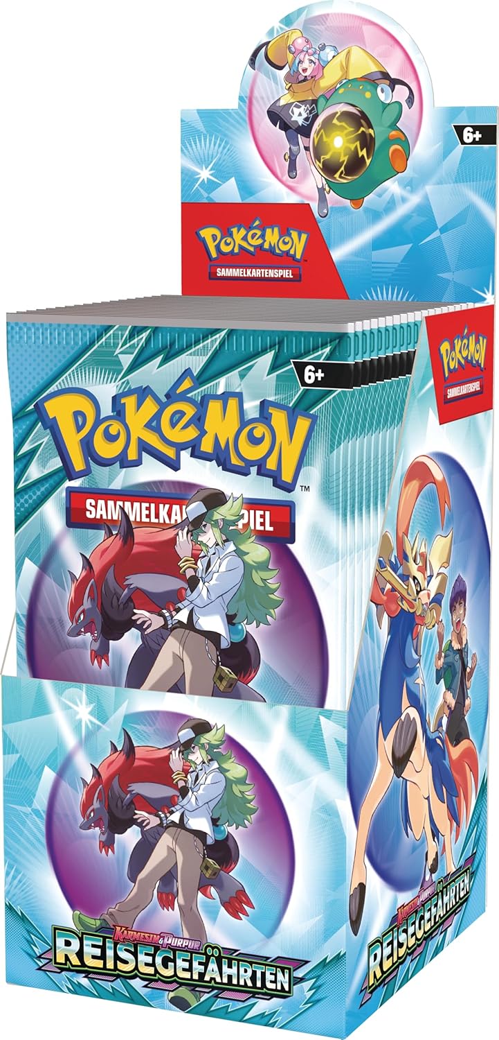 Pokémon Reisegefährten 18 Booster Display DE