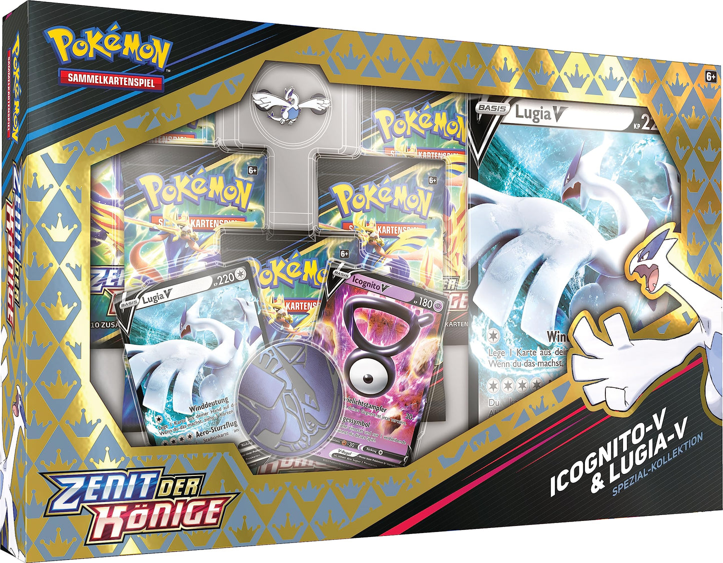 Zenit Der Könige - Icognito V & Lugia V Special Kollektion - DE