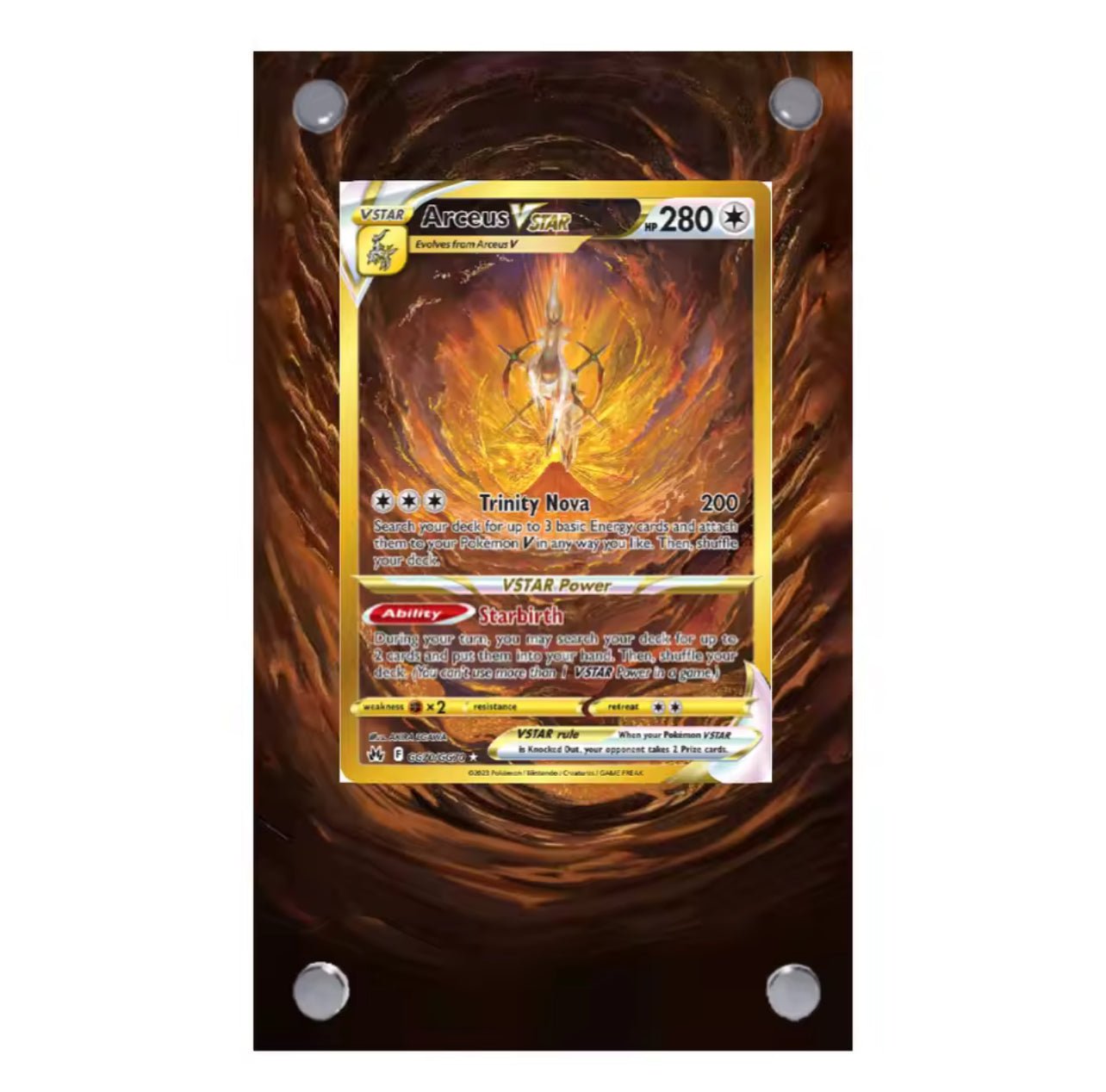 Pokémon Acryl-Kartenständer – Zenit der Könige