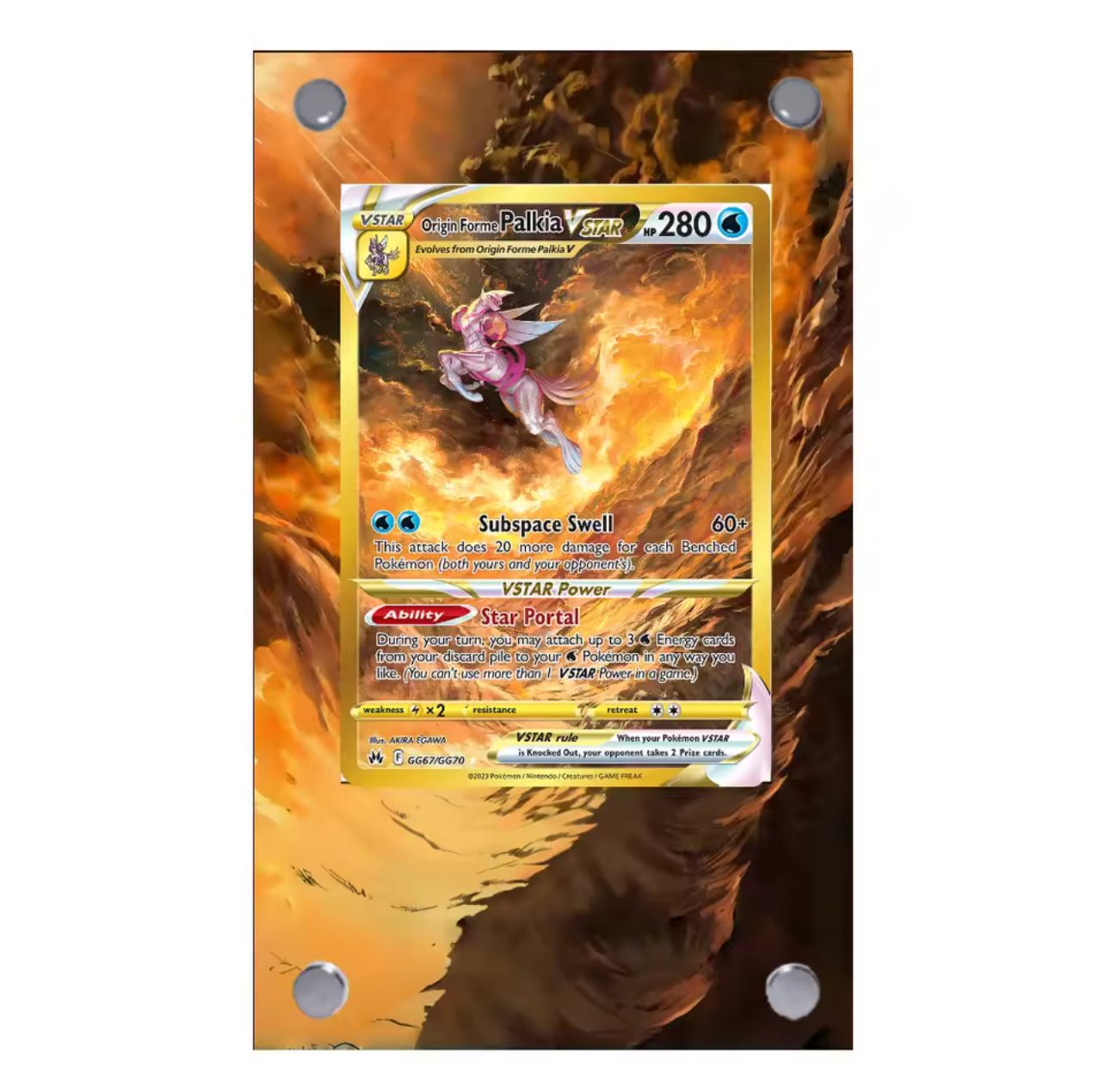 Pokémon Acryl-Kartenständer – Zenit der Könige