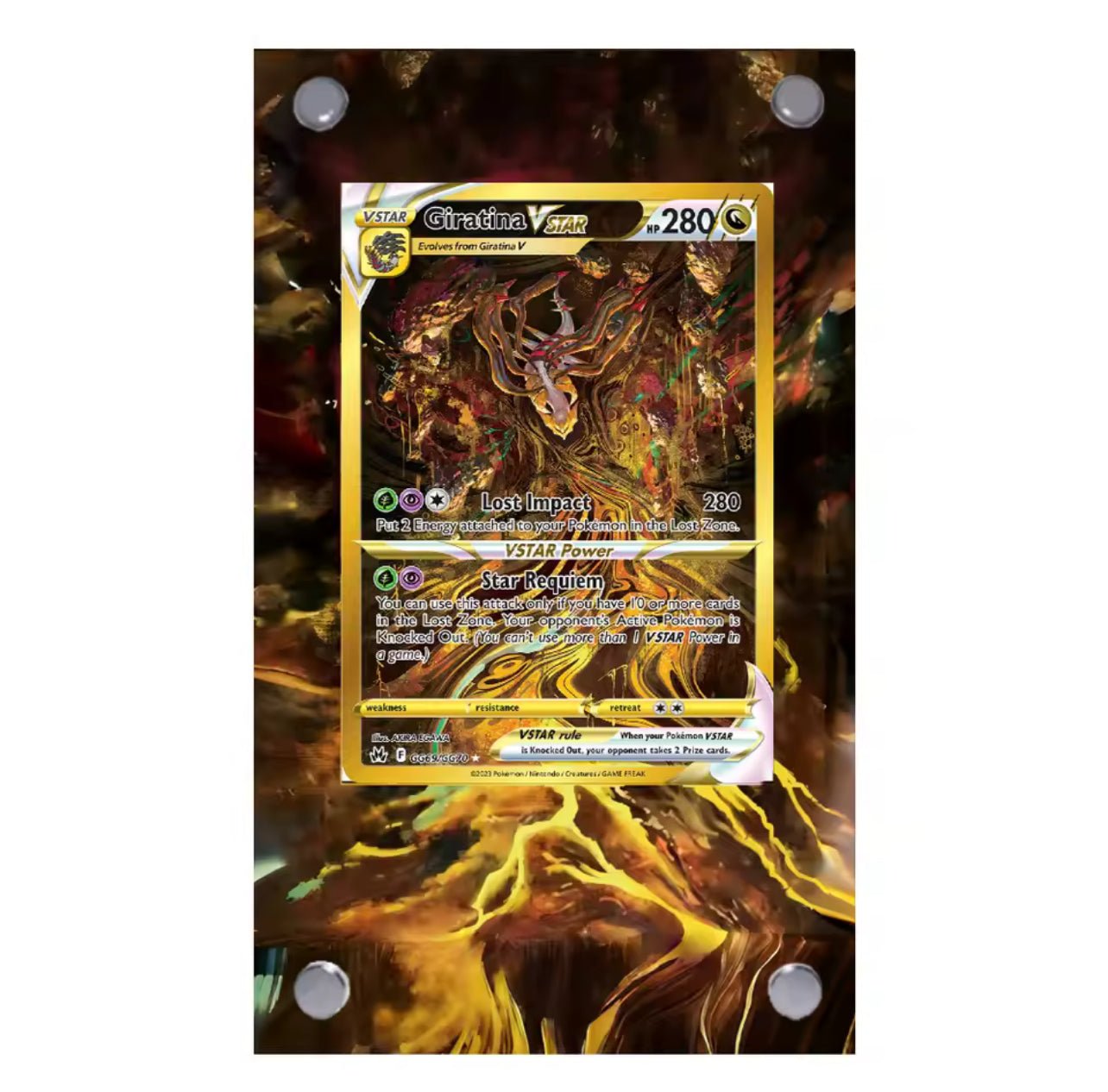 Pokémon Acryl-Kartenständer – Zenit der Könige