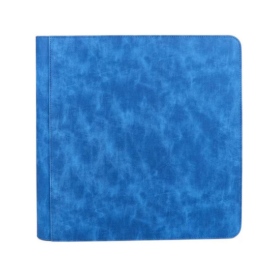 Toploader Binder 12-Taschen (PU Leder, 384 Karten) – Hochwertiger Sammelordner für Pokémon & TCG-Karten