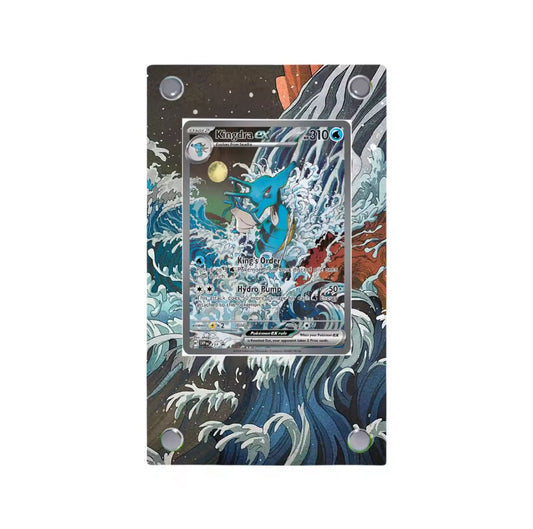 Pokémon Acryl-Kartenständer – Seedraking