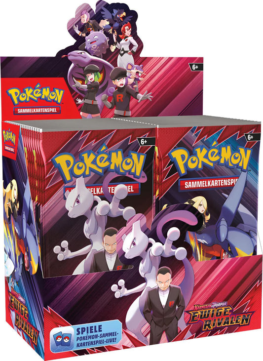 Pokémon Karmesin & Purpur – Ewige Rivalen Display (36 Booster DE)